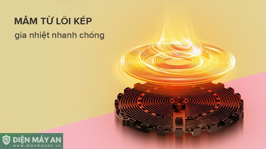 Bếp từ đôi âm Comfee CIH-40DHE 4000W